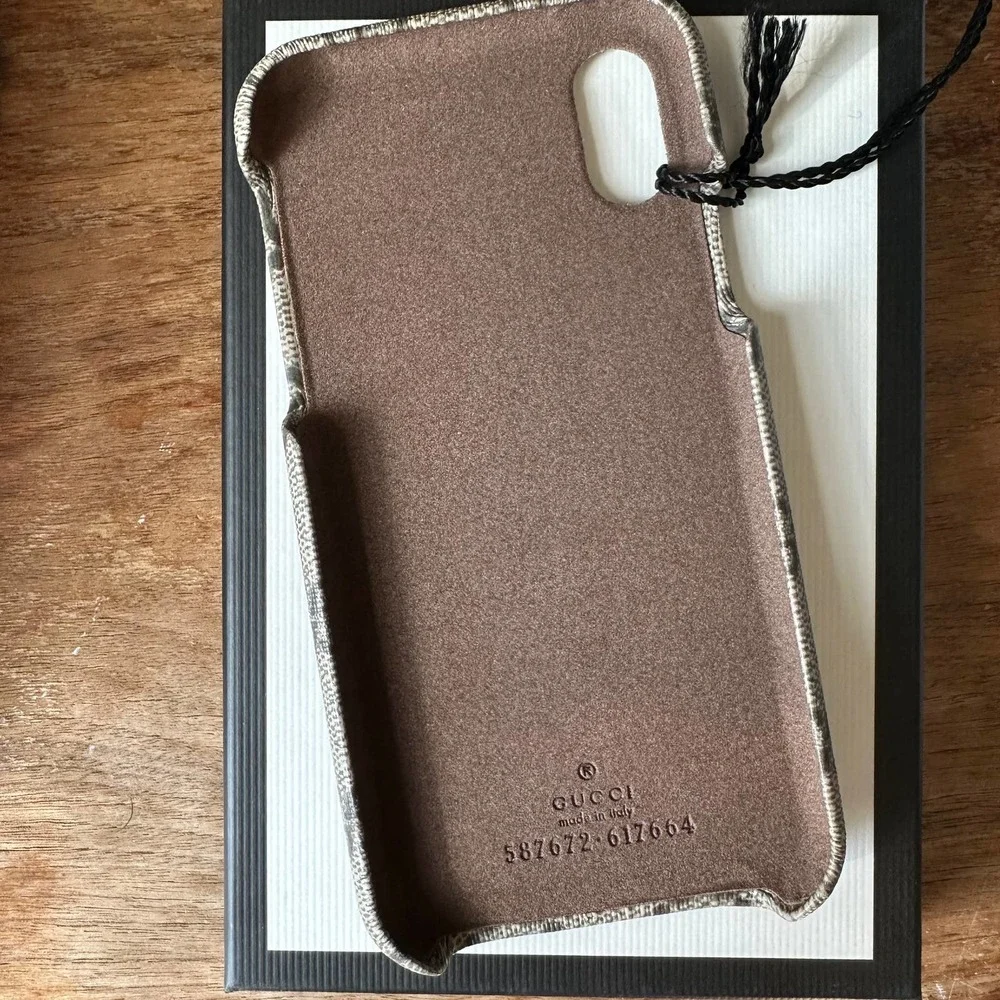 Gucci Ophidia Tessuto iPhone Monogram X/XS Case NEW WITH BOX